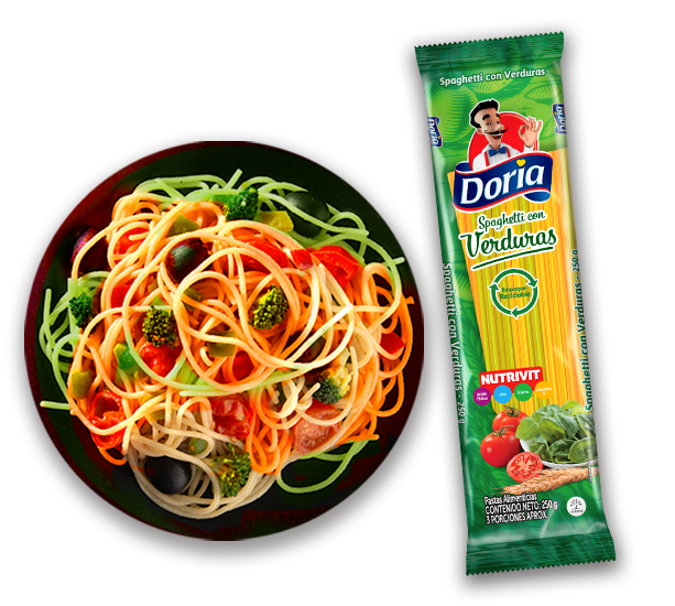 Spaghetti Verduras