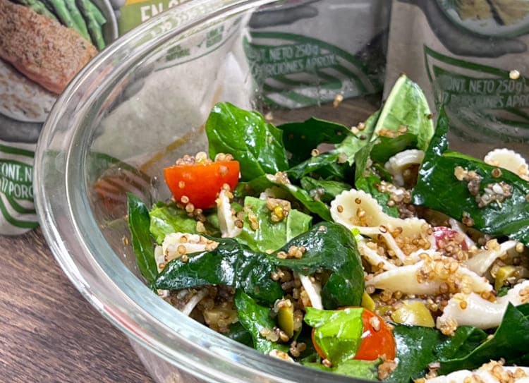 Pasta con verduras