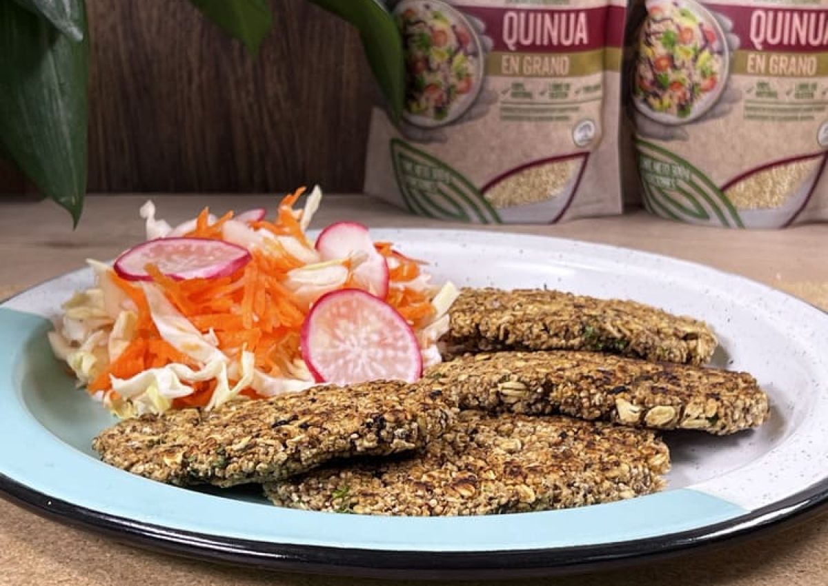 Milanesas de quinua