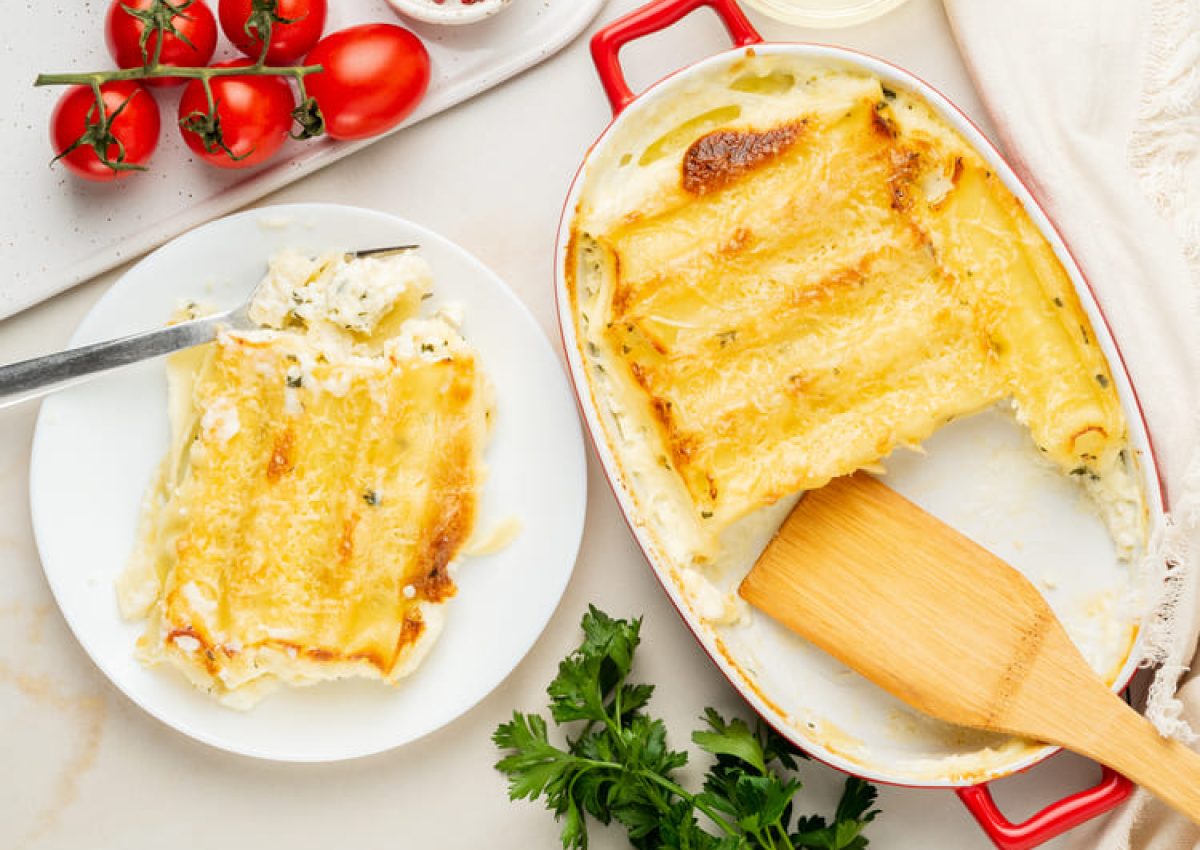 Banner canelones doria rellenos de jamón y queso