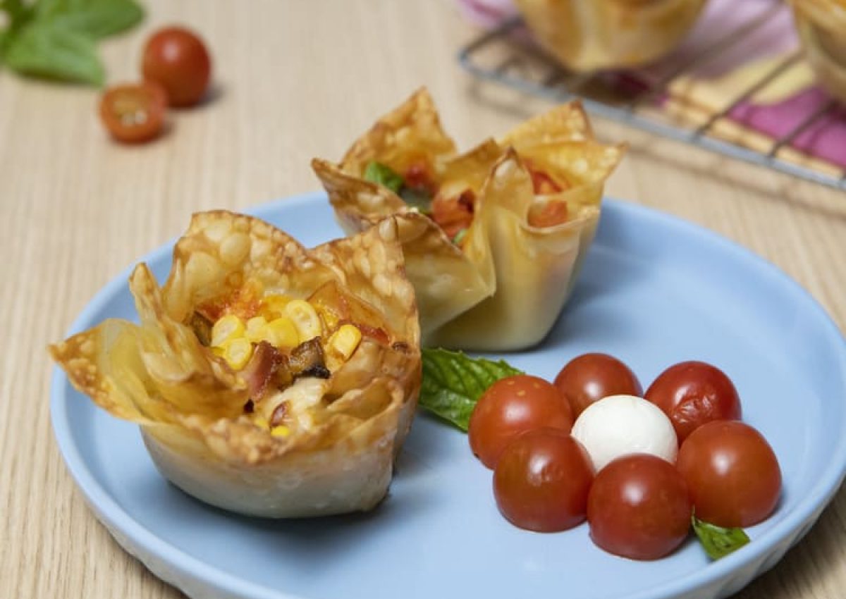 Cupcakes de lasagna Doria