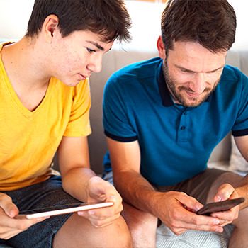 Juegos digitales en familia