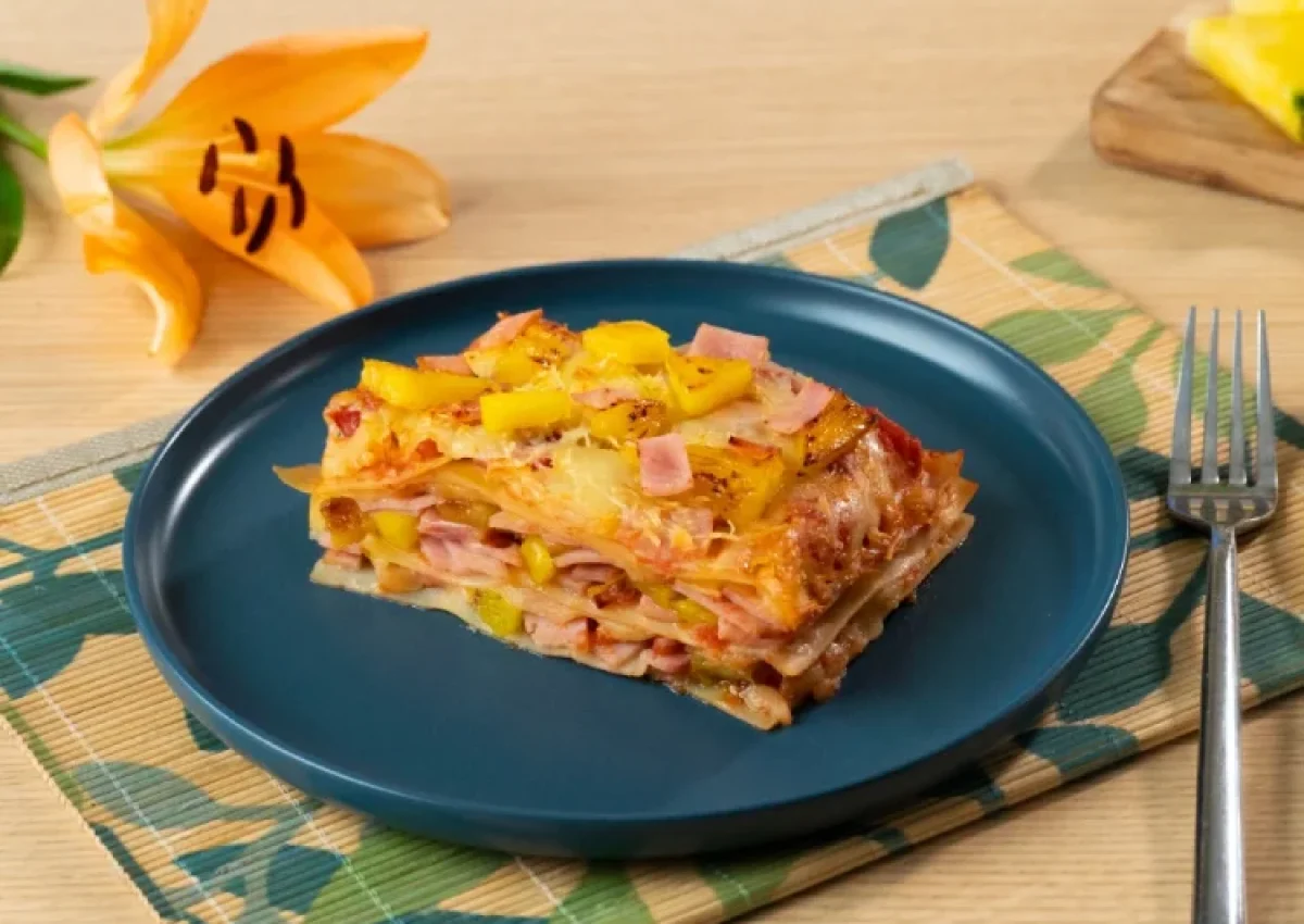 Lasagna hawaiana