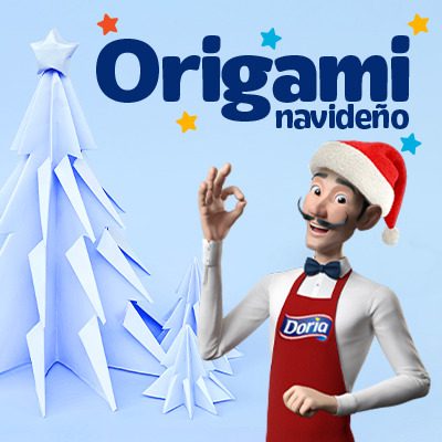 Origami navideño