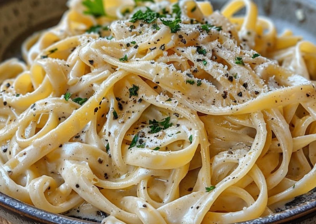 pasta con crema de leche