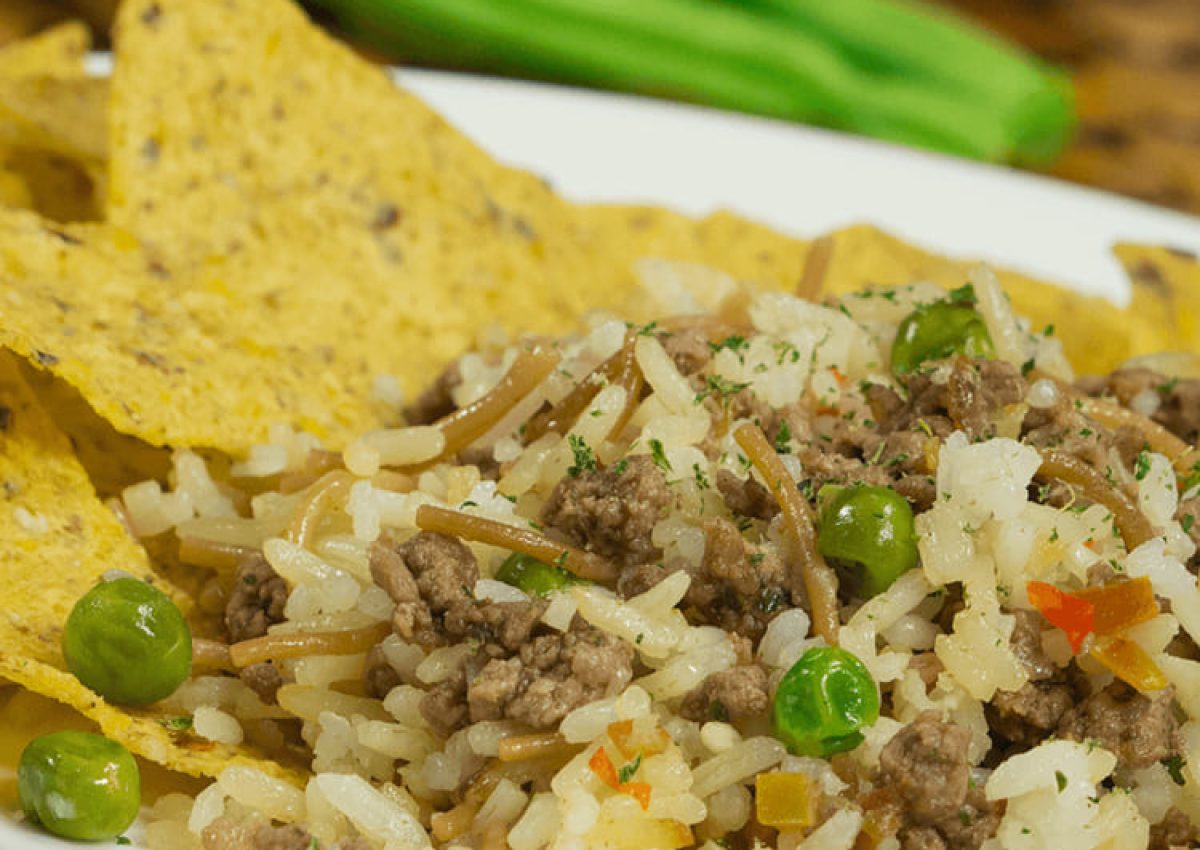 Arroz con fideos